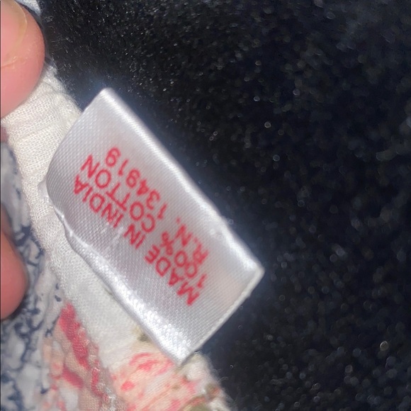 Vintage 90’s Floral White -crochet trim- cotton- Bohemian Maxi Dress - festival - Picture 13 of 15